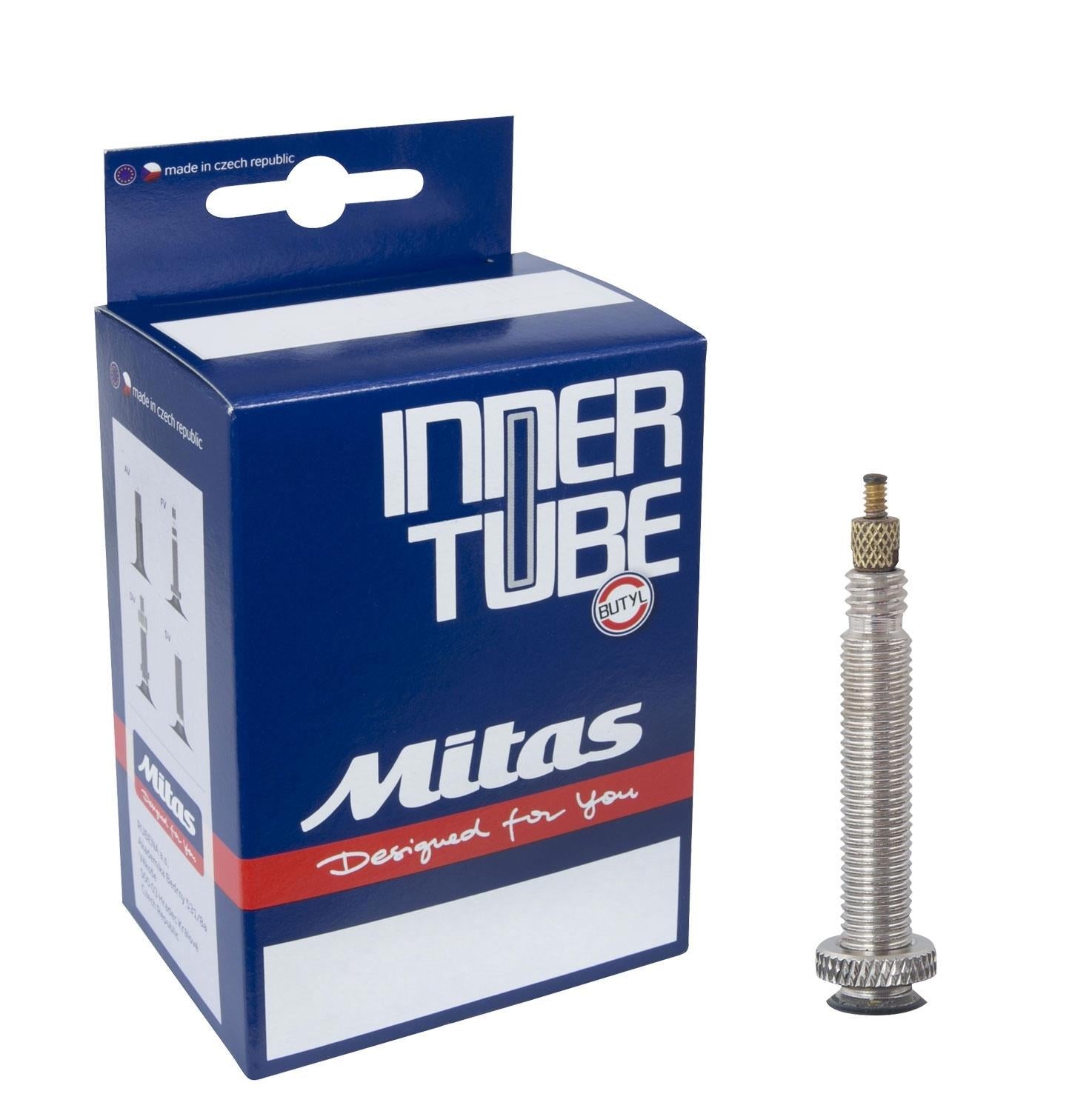 Mitas 700x18/25c Road Bike Inner Tire Thin Valve