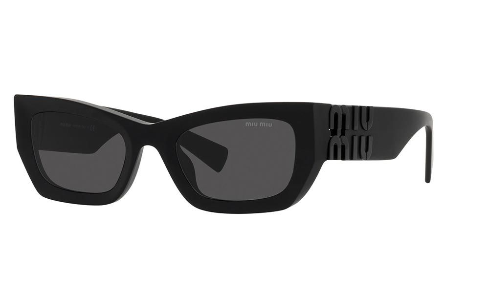 Miu Miu 0MU09WS Kadın Güneş Gözlüğü Matte Black Dark Grey 1BO5503N 53 Ekartman