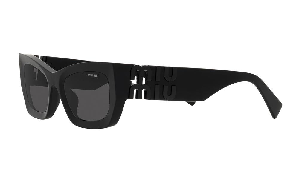 Miu Miu 0MU09WS Kadın Güneş Gözlüğü Matte Black Dark Grey 1BO5503N 53 Ekartman