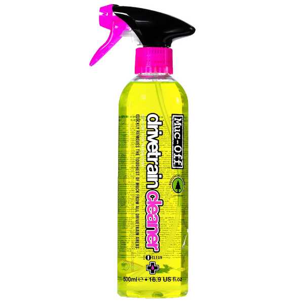 Muc-Off Bio Drivetrain Cleaner 500ml Capped And Triggered Chain Cleaning Spray