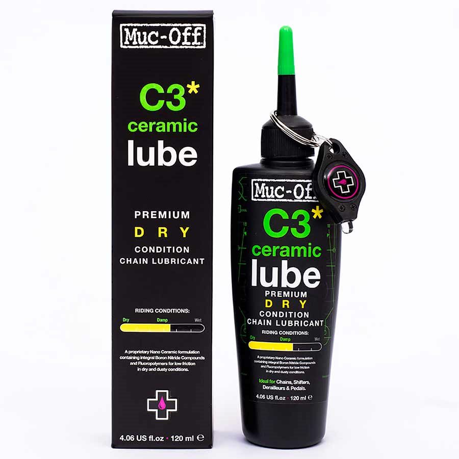 Muc-Off C3 Керамическое масло для цепи для сухой погоды, 120 мл