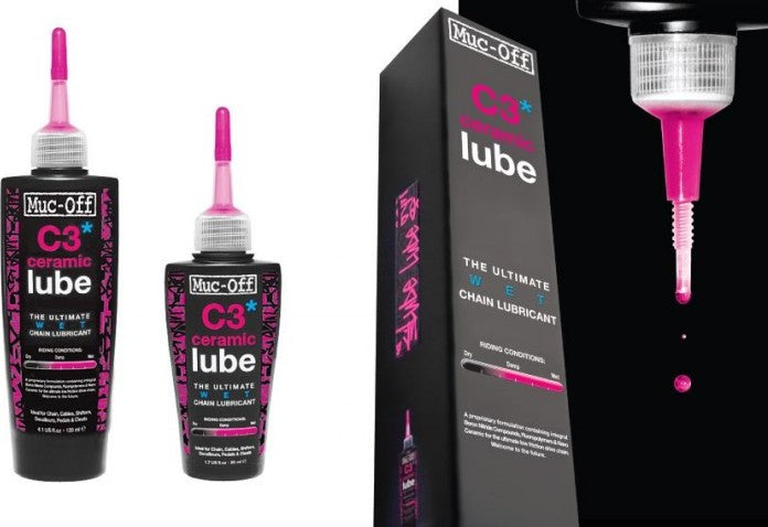Muc-Off C3 Керамическое масло для цепи для влажной погоды, 120 мл