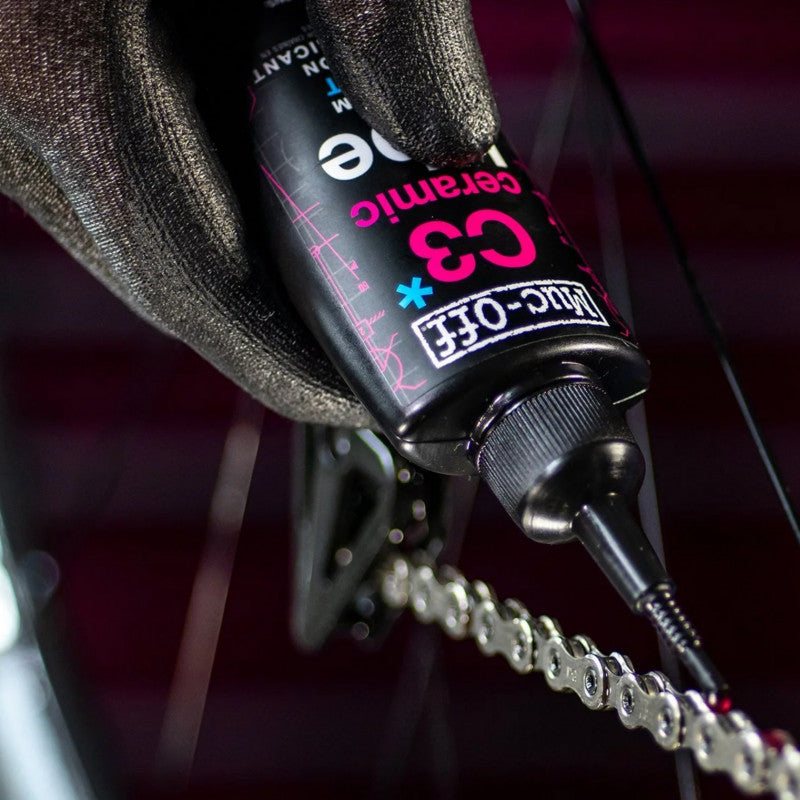 Muc-Off C3 Керамическое масло для цепи для влажной погоды, 120 мл