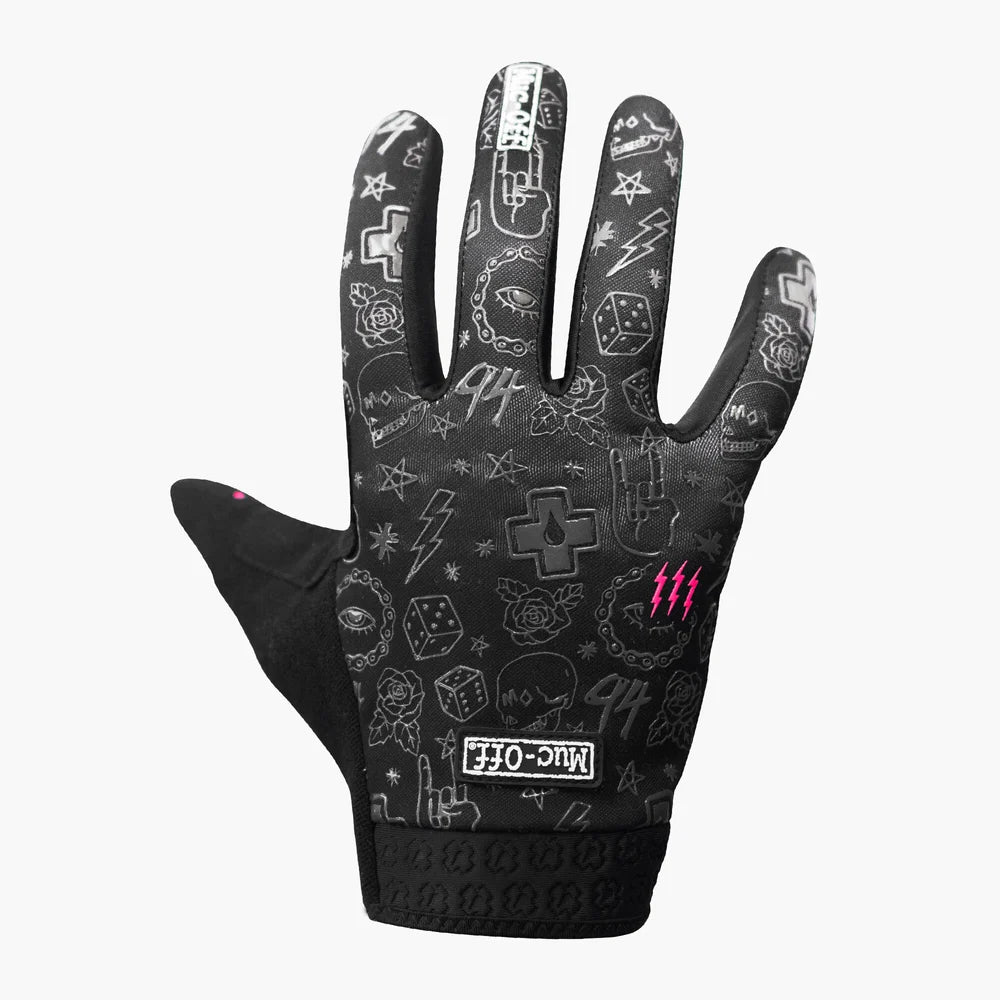 Muc-Off Rider Grey Punk Uzun Parmak Eldiven