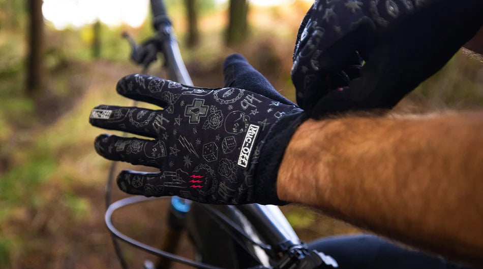 Muc-Off Rider Grey Punk Uzun Parmak Eldiven