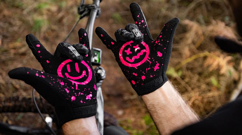 Muc-Off Rider Grey Punk Uzun Parmak Eldiven