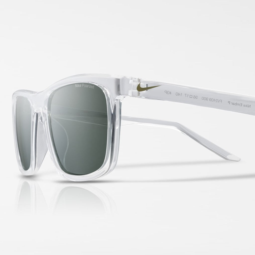 Nike Embar P Polarize Güneş Gözlüğü FV2409-900 Solid Green Clear