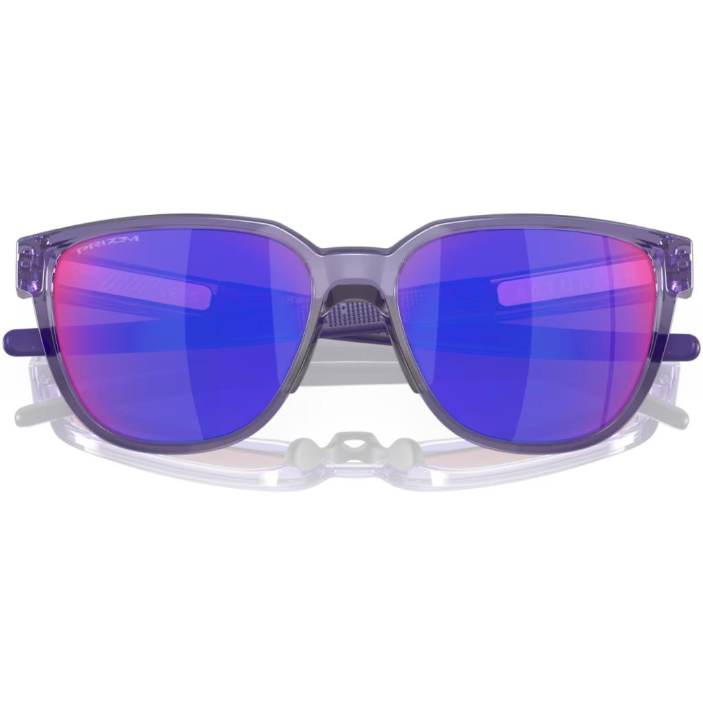 Oakley Actuator Sunglasses Transparent Lilac Prizm Road
