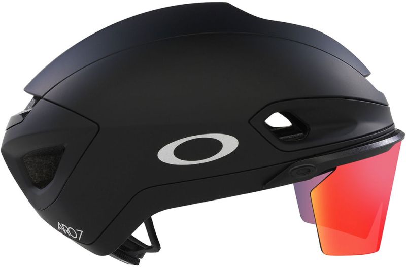 Oakley ARO7 Road Mips BOA Ionic+ Road Bike Helmet with Glasses Prizm Iridium 2025 Model FOS901512 9XI Matte Black Prizm Road Medium