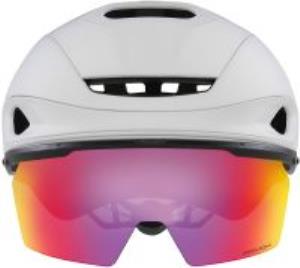 Oakley ARO7 Road Mips BOA Ionic+ Шоссейный велосипедный шлем с очками Prizm Iridium 2025 Модель FOS901512 9XL Матовый белый Prizm Road Medium