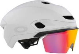 Oakley ARO7 Road Mips BOA Ionic+ Шоссейный велосипедный шлем с очками Prizm Iridium 2025 Модель FOS901512 9XL Матовый белый Prizm Road Medium