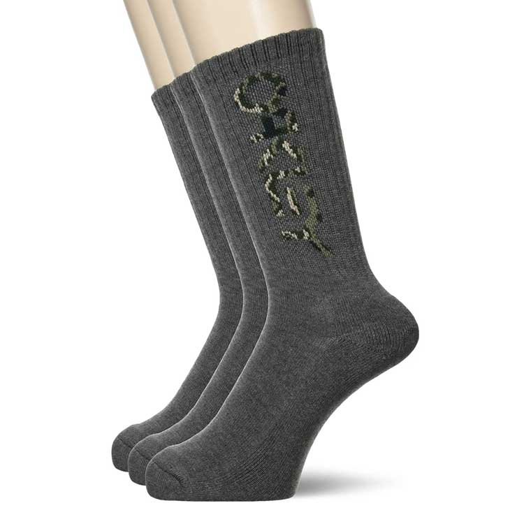 Oakley B1B 2.0 3-Piece Socks Set FOS900277 27B Athletic Gray