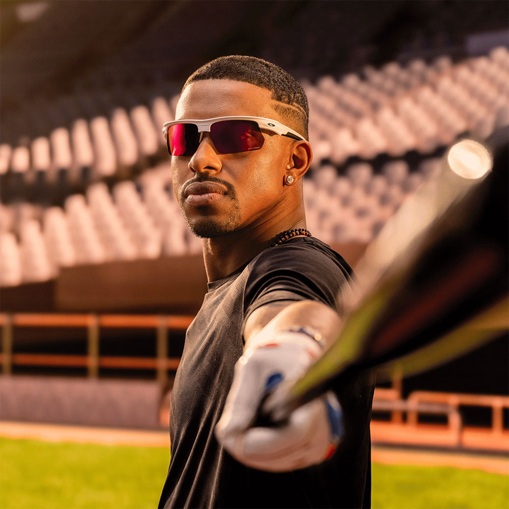 Oakley Bisphaera Sunglasses 940010 Matte White Prizm Field