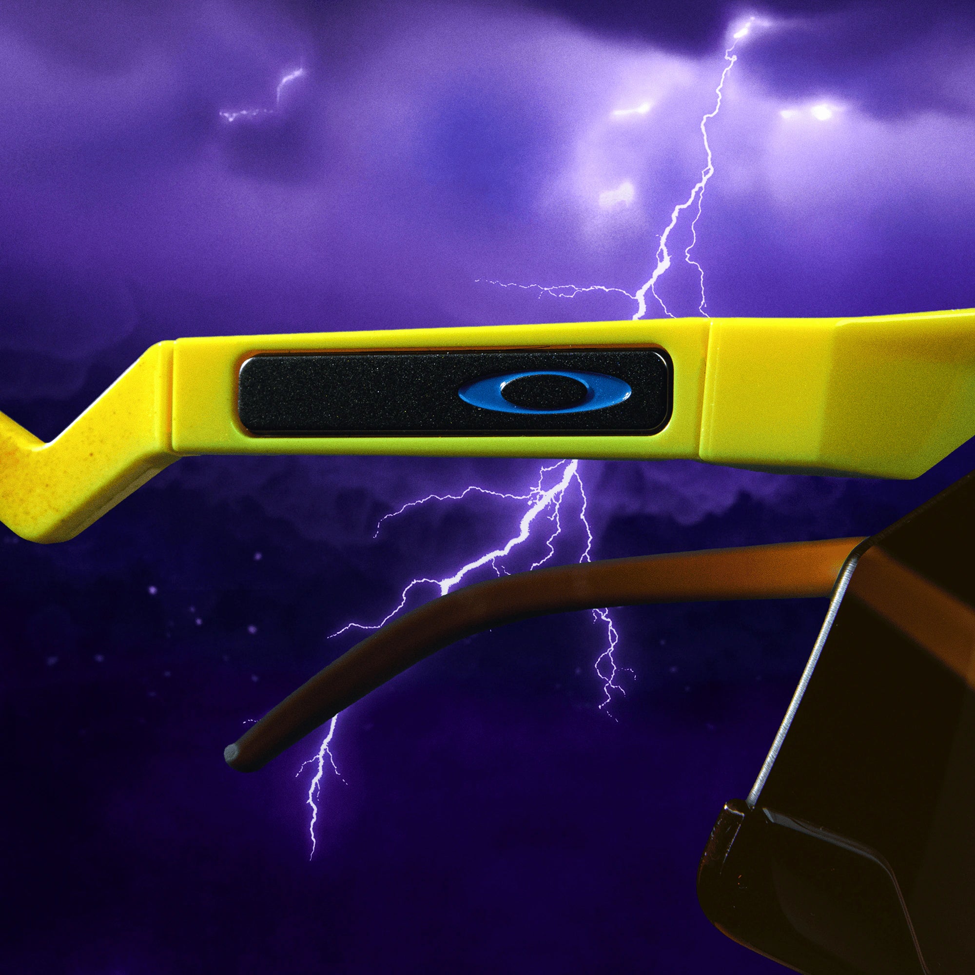 Oakley BXTR Fortnite Edition Sunglasses 928021 Yellow Prizm Tungsten