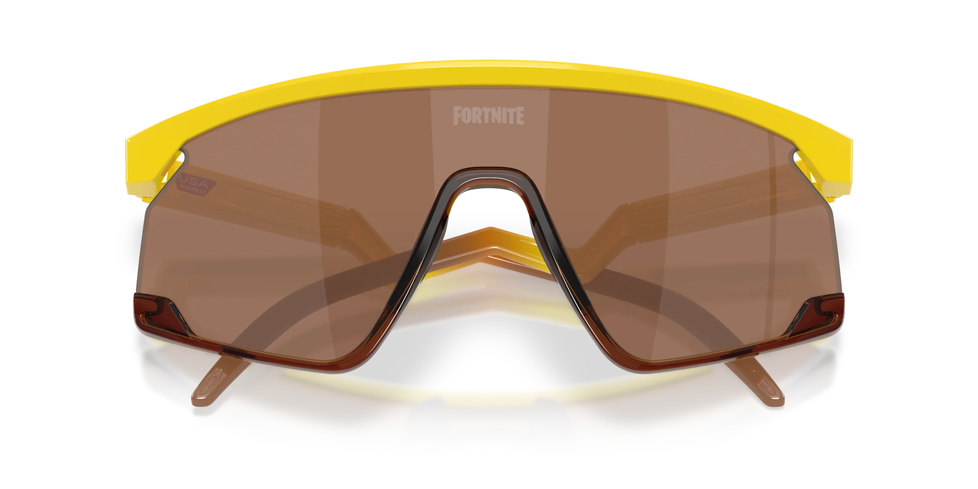 Oakley BXTR Fortnite Edition Sunglasses 928021 Yellow Prizm Tungsten