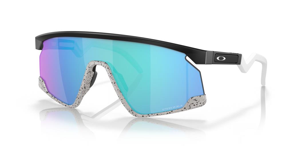 Oakley BXTR Sunglasses Matte Black Prizm Sapphire