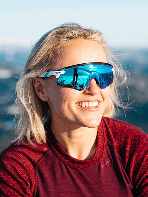 Велосипедные солнцезащитные очки Oakley Encoder матово-белые Prizm Trail Torch