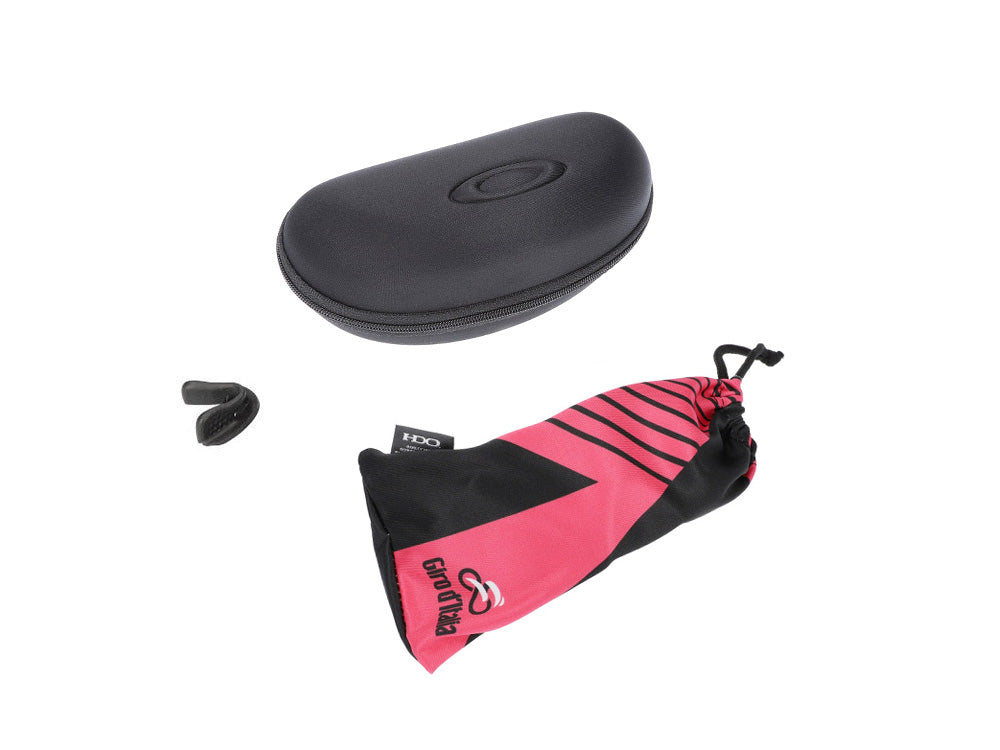 Солнцезащитные очки Oakley Encoder Strike Vented Giro D'Italia 923516 Giro Розовые полосы Prizm Road Черные