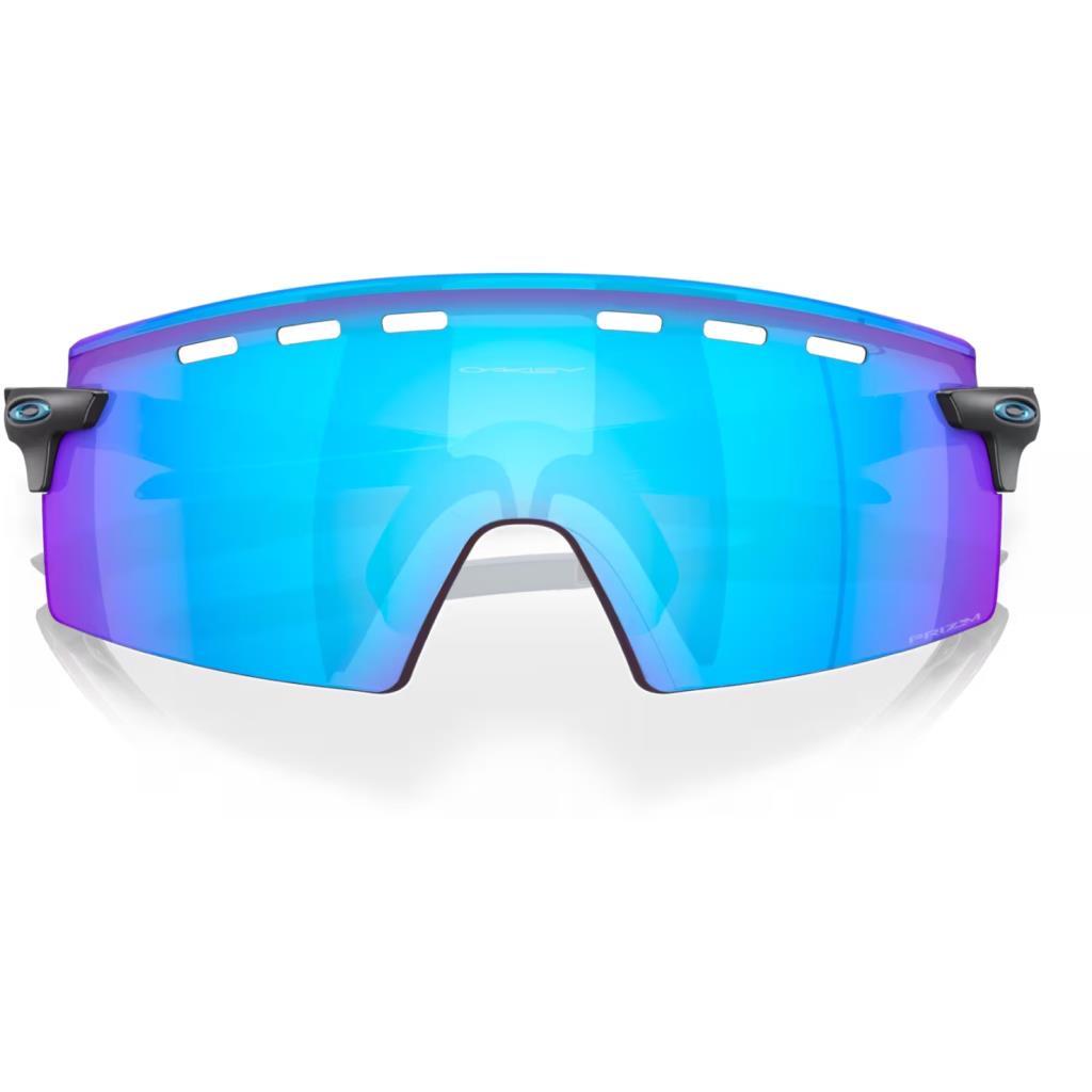 Солнцезащитные очки Oakley Encoder Strike с вентиляцией, матово-черные с сапфировым стеклом Prizm