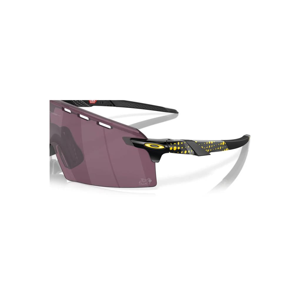 Солнцезащитные очки Oakley Encoder Strike Vented Tour De France 923517 Черные чернила Prizm Road Черные