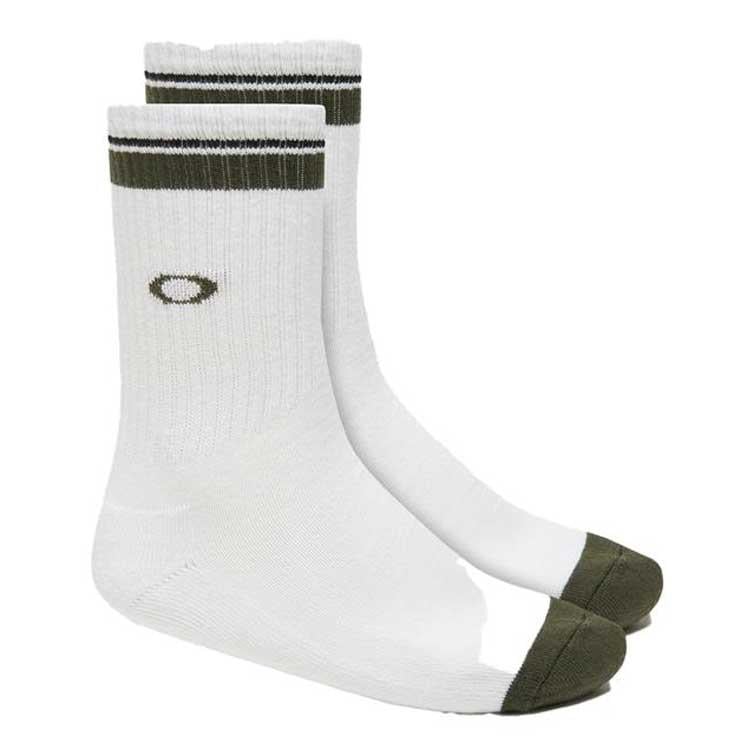 Комплект носков из 3 предметов Oakley Essential FOS900271 100 Белый, средний