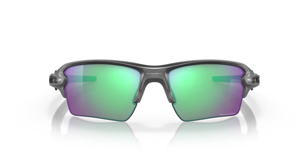 Oakley Flak 2.0 XL Men's Sunglasses Steel Prizm Road Jade