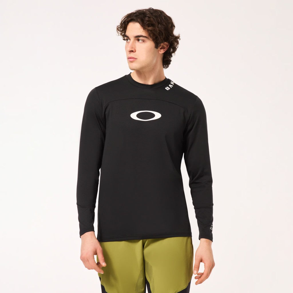 Oakley Free Ride RC LS Jersey Mtb Bisiklet Forması FOA405473 02E Blackout