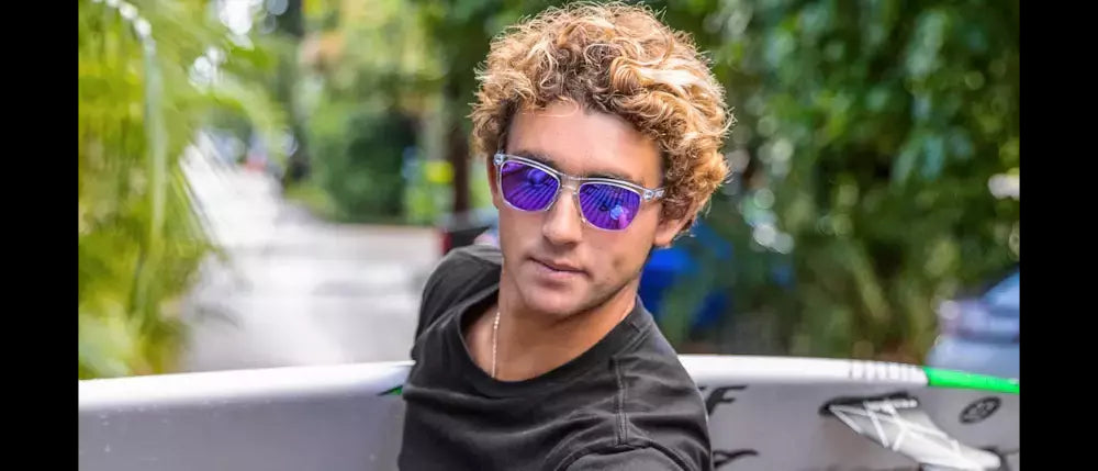 Солнцезащитные очки Oakley FrogSkins Полированные прозрачные Prizm Violet