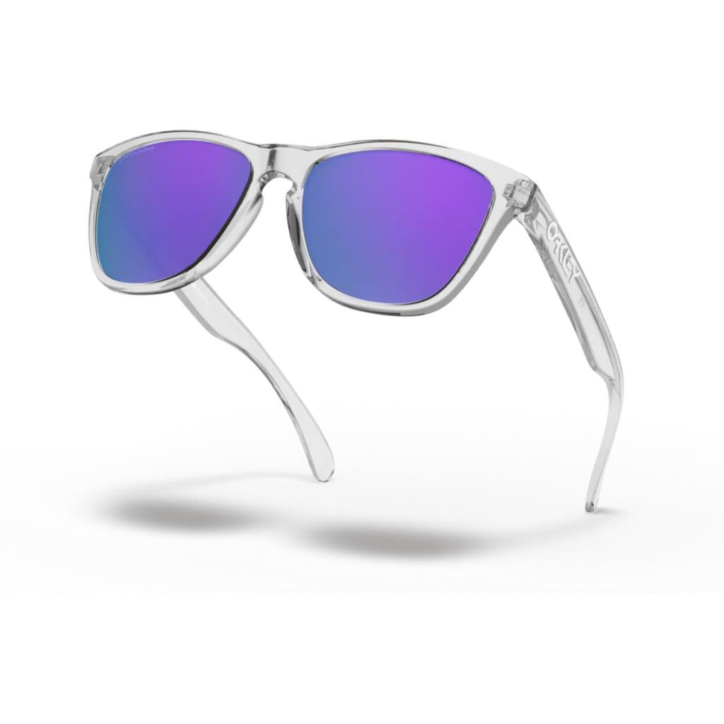Солнцезащитные очки Oakley FrogSkins Полированные прозрачные Prizm Violet