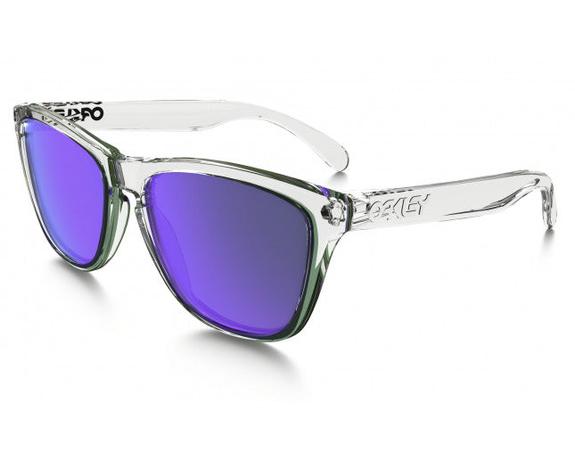 Солнцезащитные очки Oakley FrogSkins Полированные прозрачные Prizm Violet