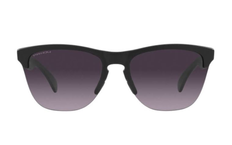 Oakley FrogSkins Lite Sunglasses Matte Black Prizm Gray Gradient 937449
