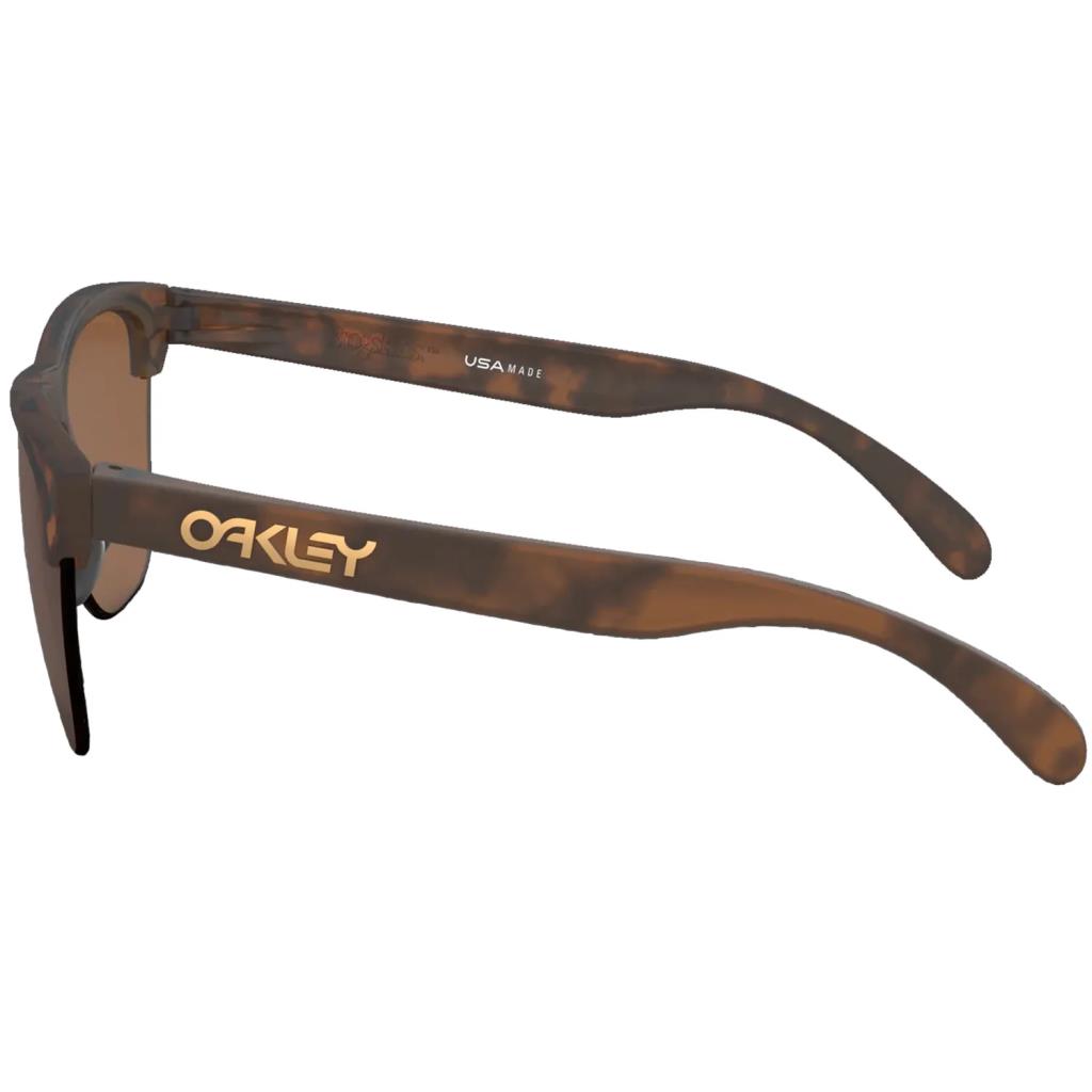 Солнцезащитные очки Oakley Frogskins Lite Матово-коричневые черепаховые Prizm Brown Gradient 50 Ekartman