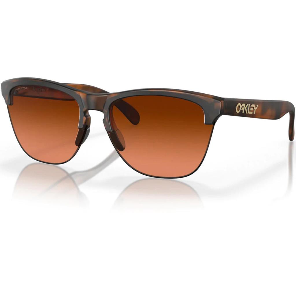 Солнцезащитные очки Oakley Frogskins Lite Матово-коричневые черепаховые Prizm Brown Gradient 50 Ekartman