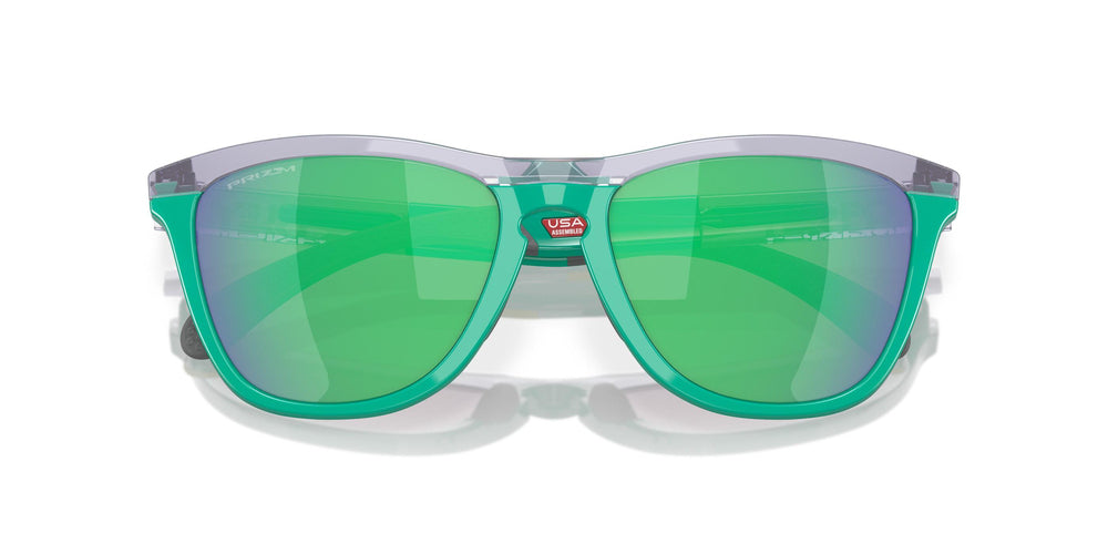Oakley Frogskins Range Sunglasses 928406 Trans Lilac Celeste Prizm Jade