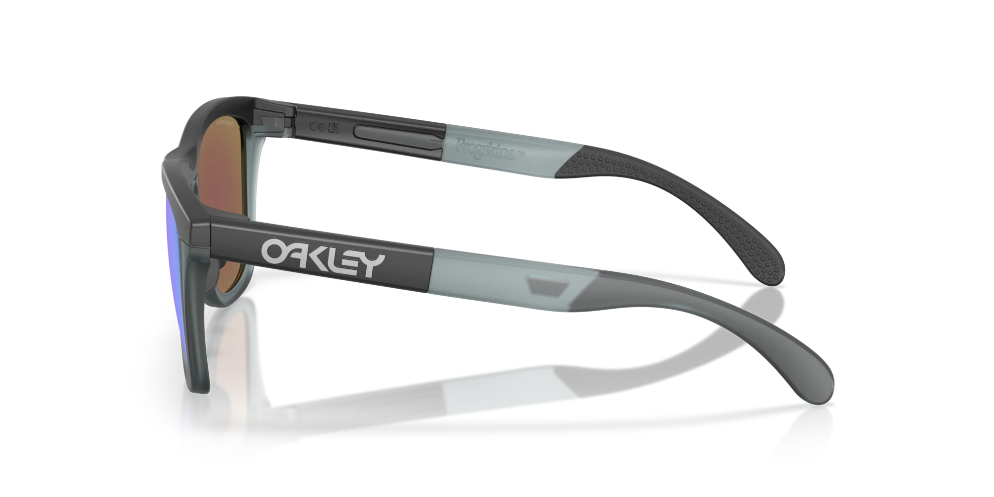 Oakley Frogskins Range Sunglasses 928419 Matte Black Prizm Sapphire