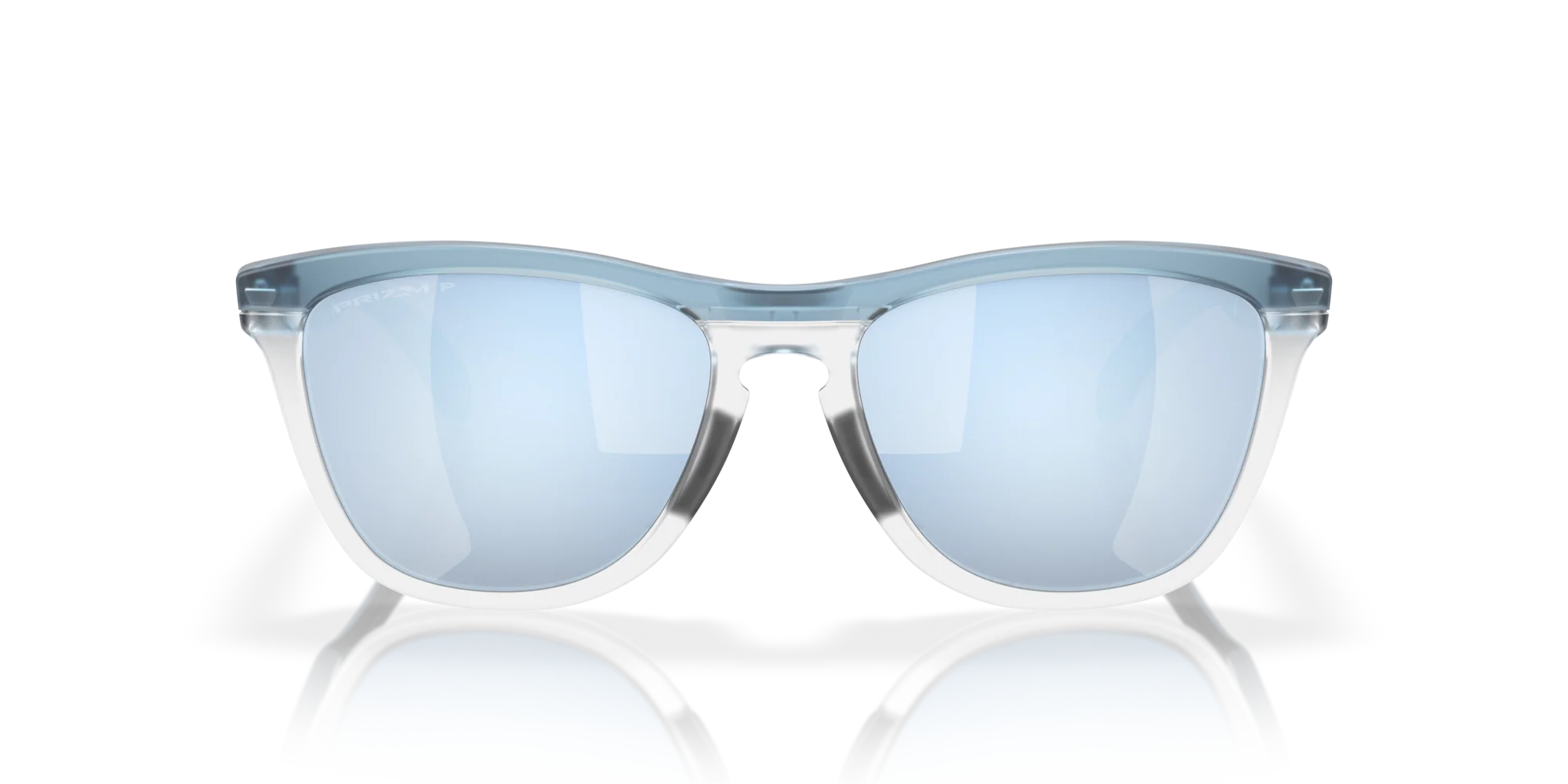 Oakley Frogskins Range Polarized Sunglasses 928409 Trans Stonewash Clear Prim Deep Water Polarized