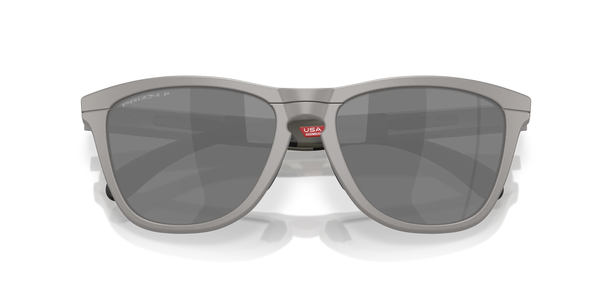 Oakley Frogskins Range Polarized Sunglasses 928423 Titanium Prizm Black Polar