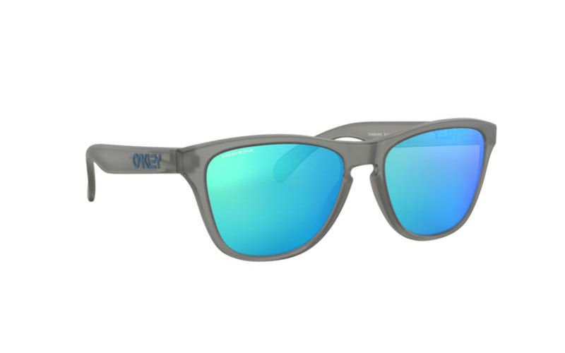 Детские солнцезащитные очки Oakley FrogSkins XS J900605 Matte Grey Ink Prizm Sapphire