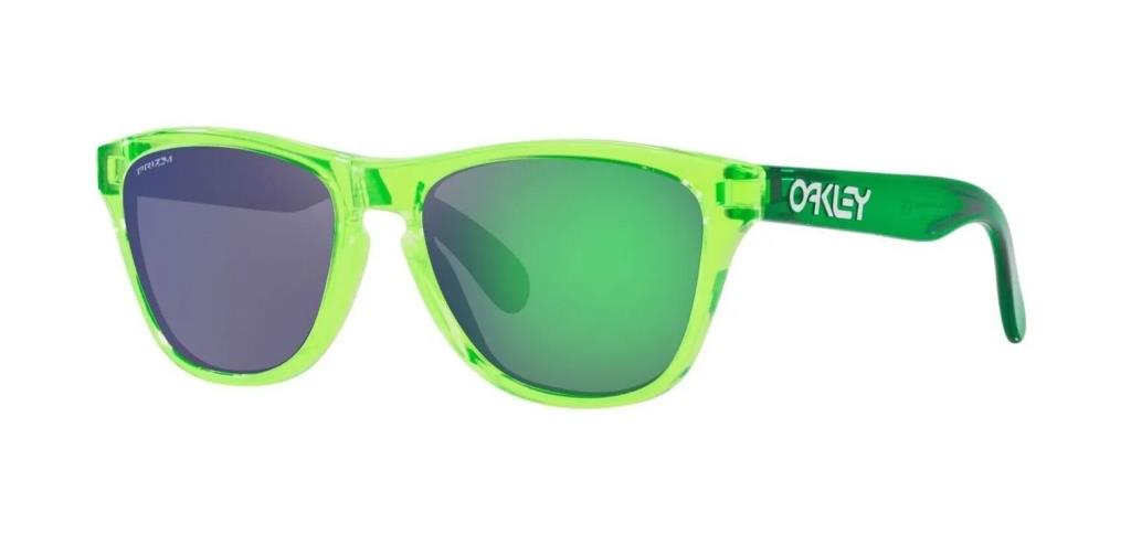 Oakley FrogSkins XXS Children's Sunglasses J900905 Acid Green Prizm Jade