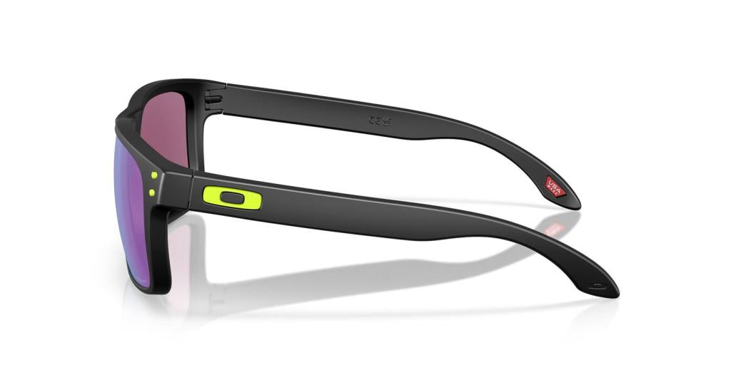 Солнцезащитные очки Oakley Holbrook 9102AI матово-черные Prizm Road Jade