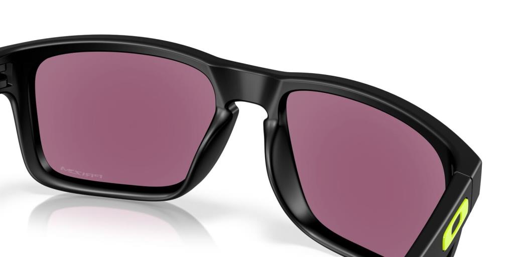 Солнцезащитные очки Oakley Holbrook 9102AI матово-черные Prizm Road Jade