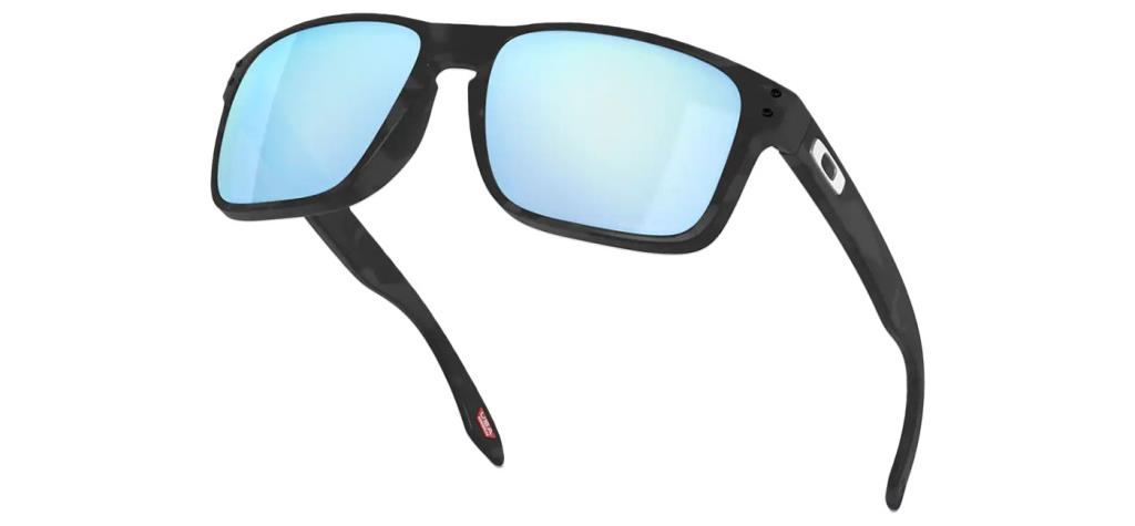 Oakley Holbrook Поляризационные солнцезащитные очки Матово-черные с камуфляжным принтом Prizm Deep Water Polarized