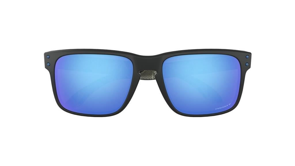 Поляризованные солнцезащитные очки Oakley Holbrook Matte Black Prizm Sapphire Iridium Polar 9102H0
