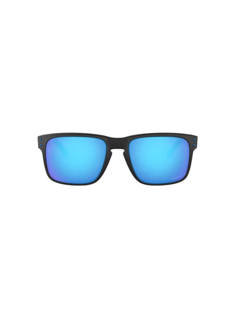 Поляризованные солнцезащитные очки Oakley Holbrook Matte Black Prizm Sapphire Iridium Polar 9102H0