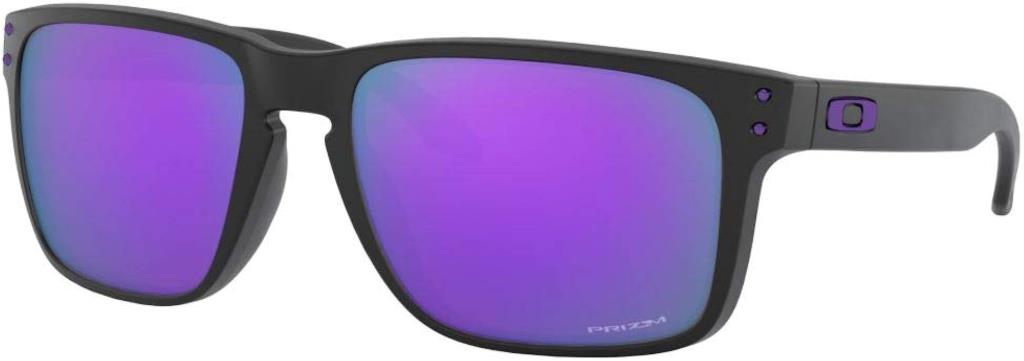 Oakley Holbrook XL Sunglasses Matte Black Prizm Violet – Uğur Bisiklet