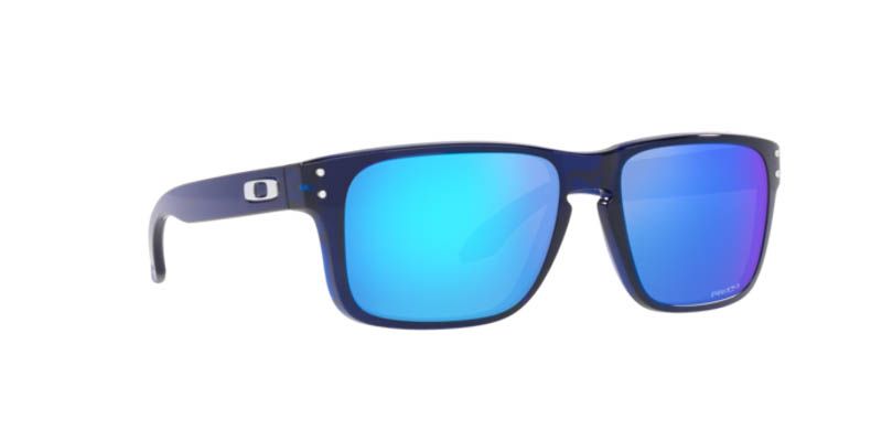 Детские солнцезащитные очки Oakley Holbrook XS J900719 Прозрачный синий призм с сапфировым стеклом