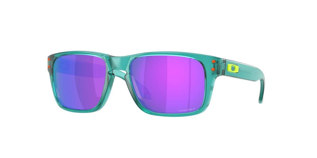 Солнцезащитные очки Oakley Holbrook XXS Youth J901404 прозрачные Arctic Surf Prizm фиолетовые