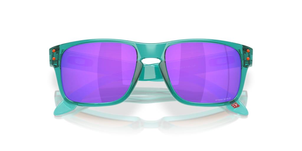 Солнцезащитные очки Oakley Holbrook XXS Youth J901404 прозрачные Arctic Surf Prizm фиолетовые