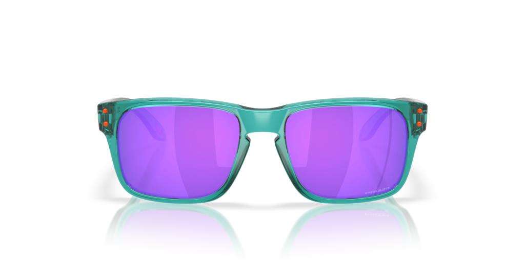 Солнцезащитные очки Oakley Holbrook XXS Youth J901404 прозрачные Arctic Surf Prizm фиолетовые
