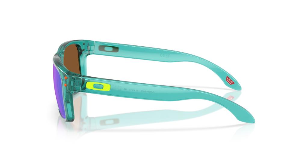 Солнцезащитные очки Oakley Holbrook XXS Youth J901404 прозрачные Arctic Surf Prizm фиолетовые